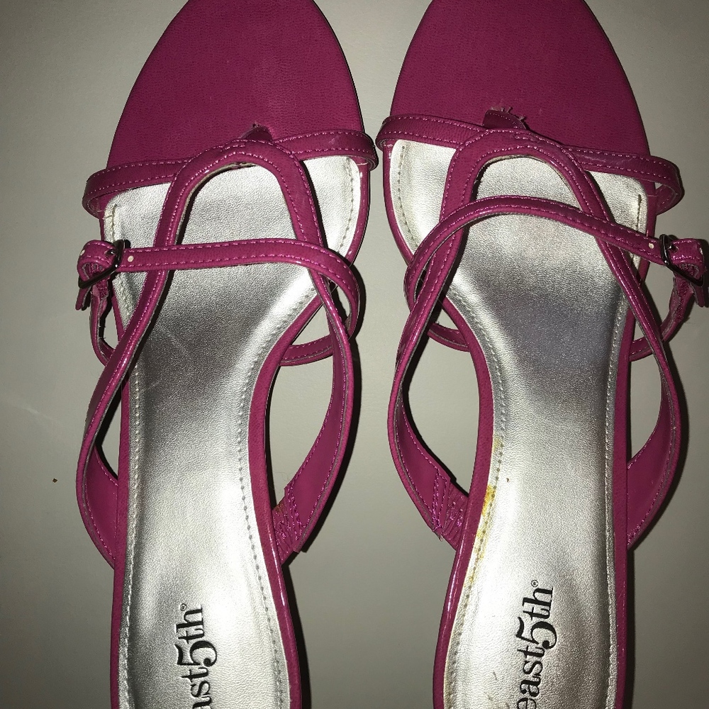 East 5th Pink Thong Sandals